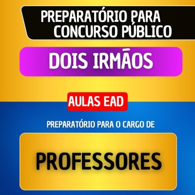 CURSO EAD - DOIS IRM�OS - PROFESSORES