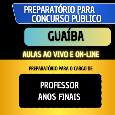 PREPARATRIO GUABA - PROFESSOR ANOS FINAIS