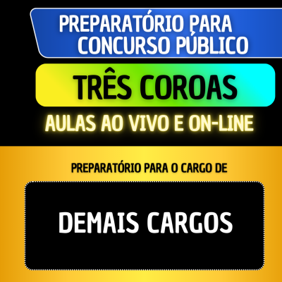 PREPARATRIO TRS COROAS - DEMAIS CARGOS